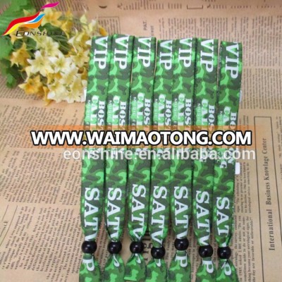 Cheap Manufactory Fashion Custom Design Cotton Wristband