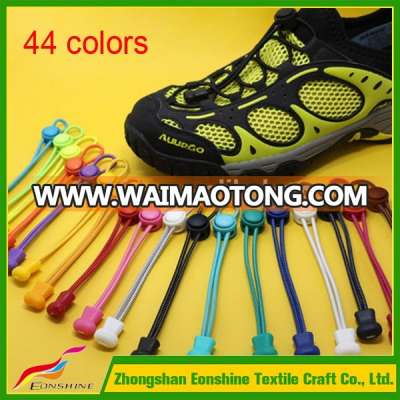 Polyester Running Curly Spring No Tie Elastic Shoelaces